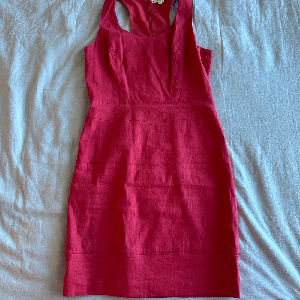 Nicole Miller Pink Halter Sheath Mini Dress